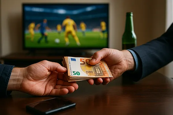 Betting market anomaly